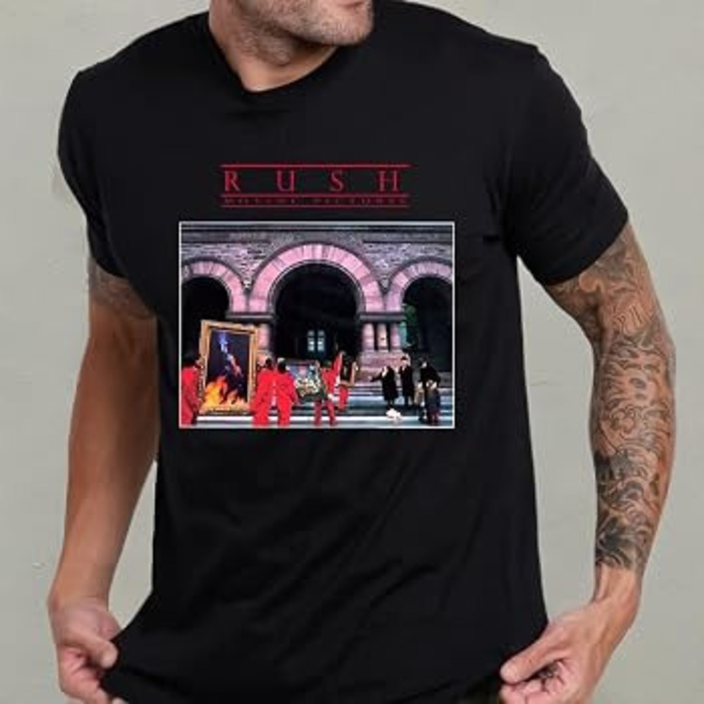 Rush Shirt Men Shirts Music Concert Tees